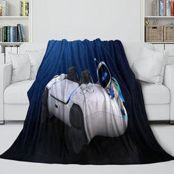 Astro Bot Blanket Flannel Throw Room Decoration (Online Order Only)