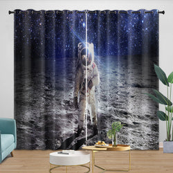 Astronaut Curtains Blackout Window Drapes Room Decoration (ONLINE ORDER ONLY)