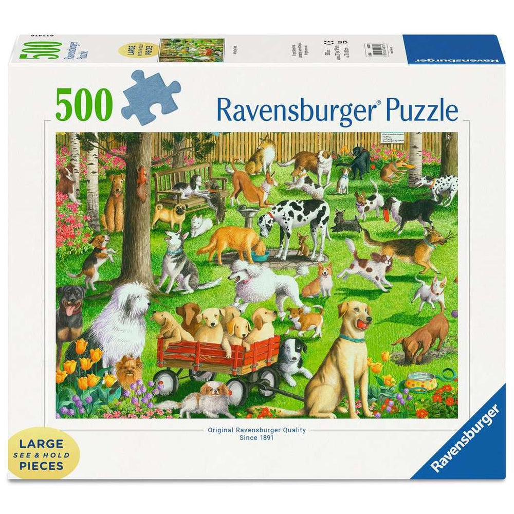 At the Dog Park 500 Piece Jigsaw Puzzle Ravensburger (ONLINE ORDER ONLY)