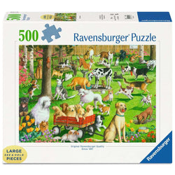 At the Dog Park 500 Piece Jigsaw Puzzle Ravensburger