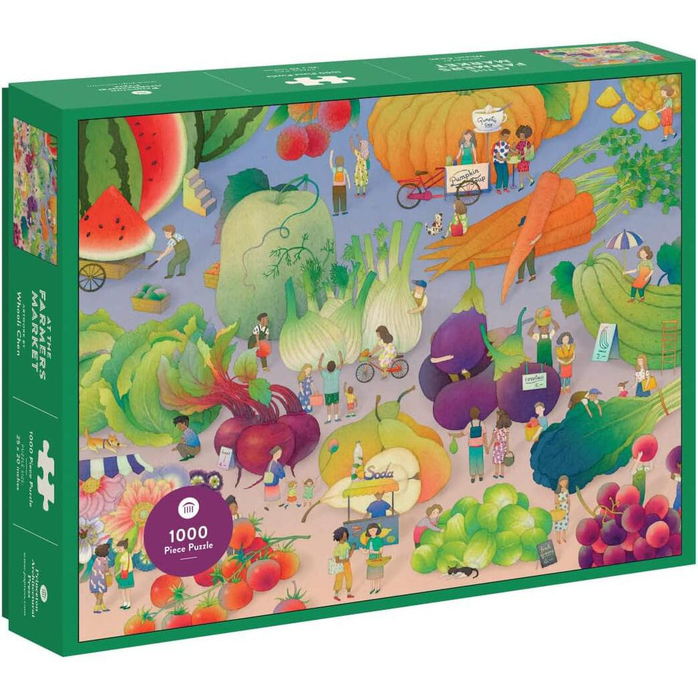 At the Farmers' Market 1000 Piece Jigsaw Puzzle PA Press (ONLINE ORDER ONLY)