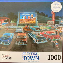 At the Movies Old Time Town 1000 Piece Jigsaw Puzzle Leap Year (ONLINE ORDER ONLY)