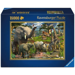At the Waterhole 18000 Piece Jigsaw Puzzle Ravensburger (ONLINE ORDER ONLY)