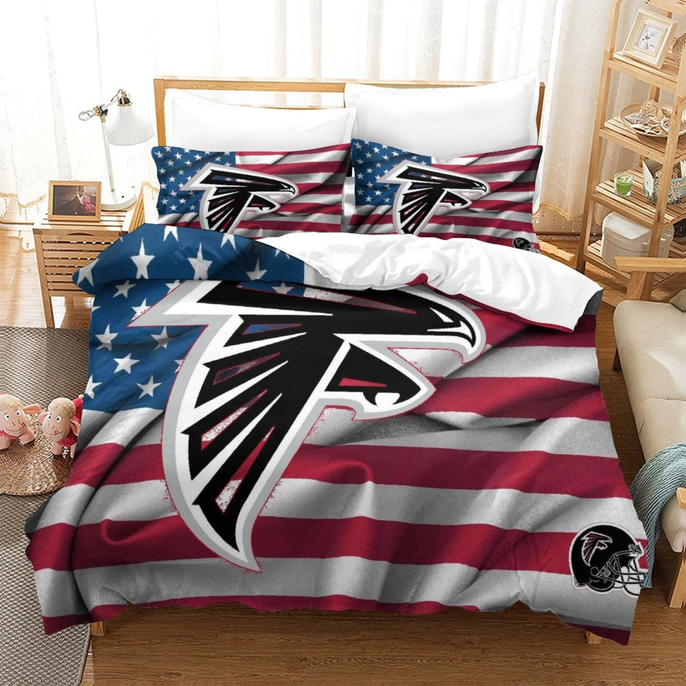 Atlanta Falcons Bedding Set Duvet Cover Without Filler (Online Order Only)