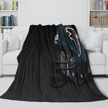 Atlanta Falcons Blanket Flannel Fleece Throw Room Decoration (Online Order Only)