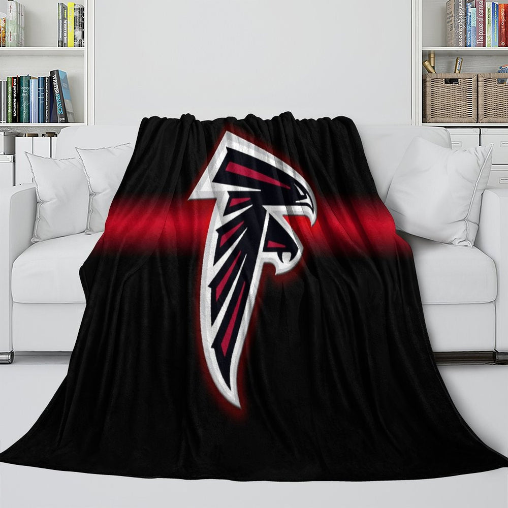 Atlanta Falcons Blanket Flannel Fleece Throw Room Decoration (Online Order Only)
