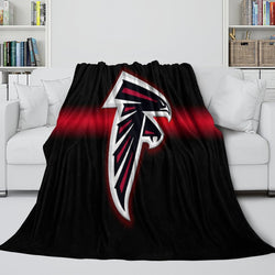 Atlanta Falcons Blanket Flannel Fleece Throw Room Decoration (Online Order Only)
