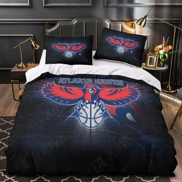 Atlanta Hawks Bedding Set Duvet Cover Without Filler (Online Order Only)