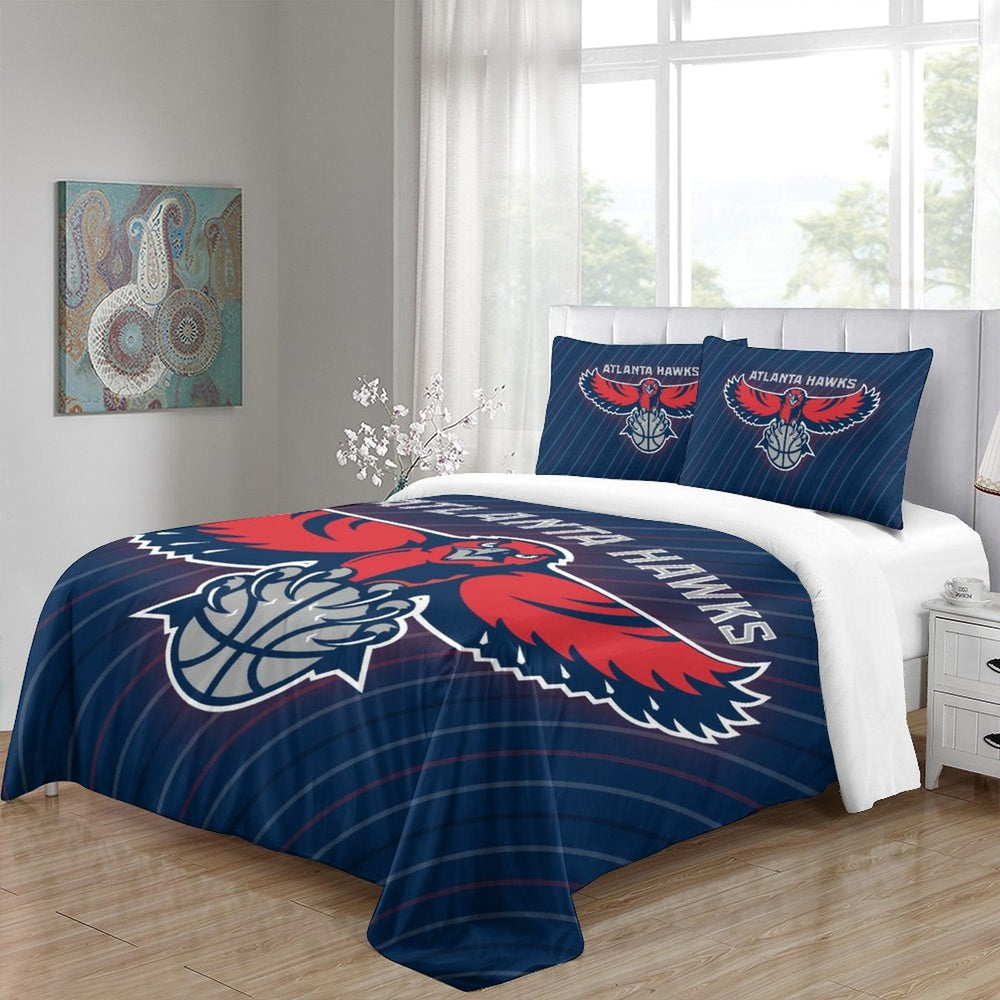 Atlanta Hawks Bedding Set Duvet Cover Without Filler (Online Order Only)
