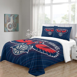 Atlanta Hawks Bedding Set Duvet Cover Without Filler (Online Order Only)