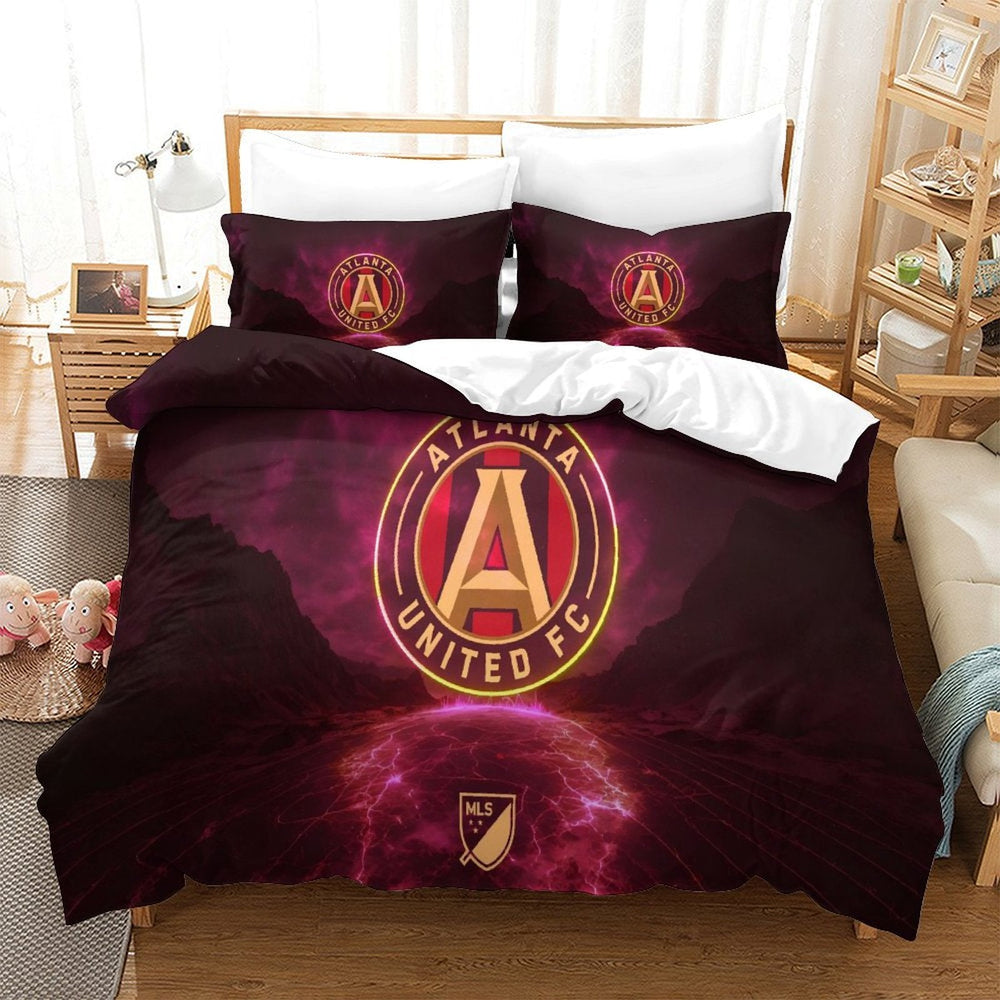 Atlanta United FC Bedding Set Duvet Cover Without Filler (Online Order Only)