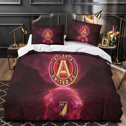 Atlanta United FC Bedding Set Duvet Cover Without Filler (Online Order Only)