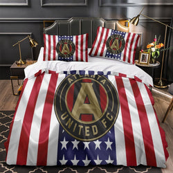 Atlanta United FC Bedding Set Duvet Cover Without Filler (Online Order Only)