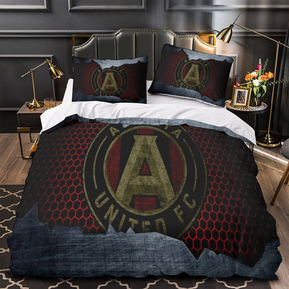 Atlanta United FC Bedding Set Duvet Cover Without Filler (Online Order Only)
