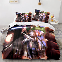 Attack on Titan Cosplay Bedding Sets Quilt Covers (Online Order Only)