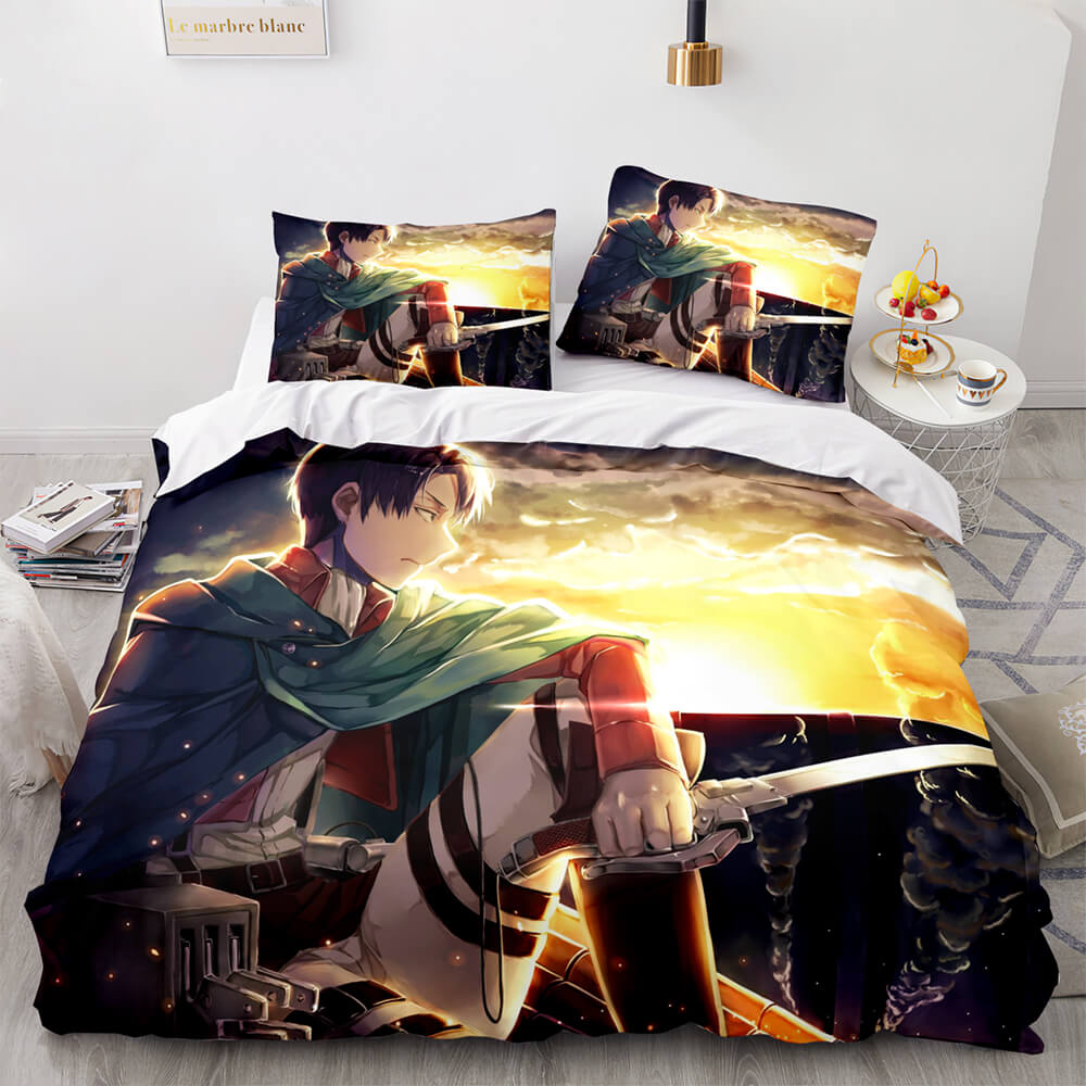 Attack on Titan Cosplay Bedding Sets Quilt Covers (Online Order Only)