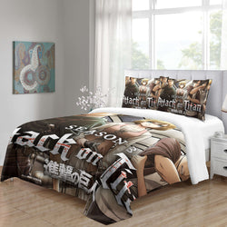 Attack on Titan Cosplay Bedding Sets Quilt Covers (Online Order Only)