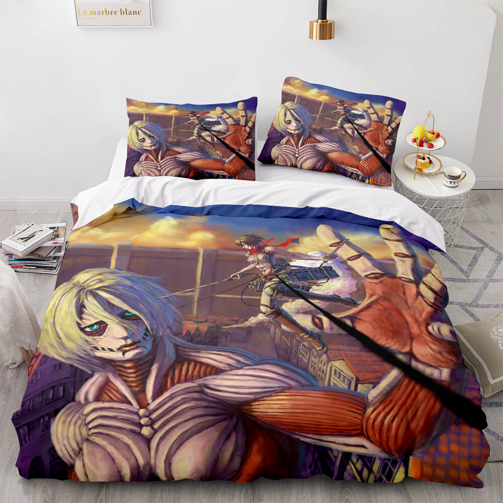 Attack on Titan Cosplay Bedding Sets Quilt Covers (Online Order Only)