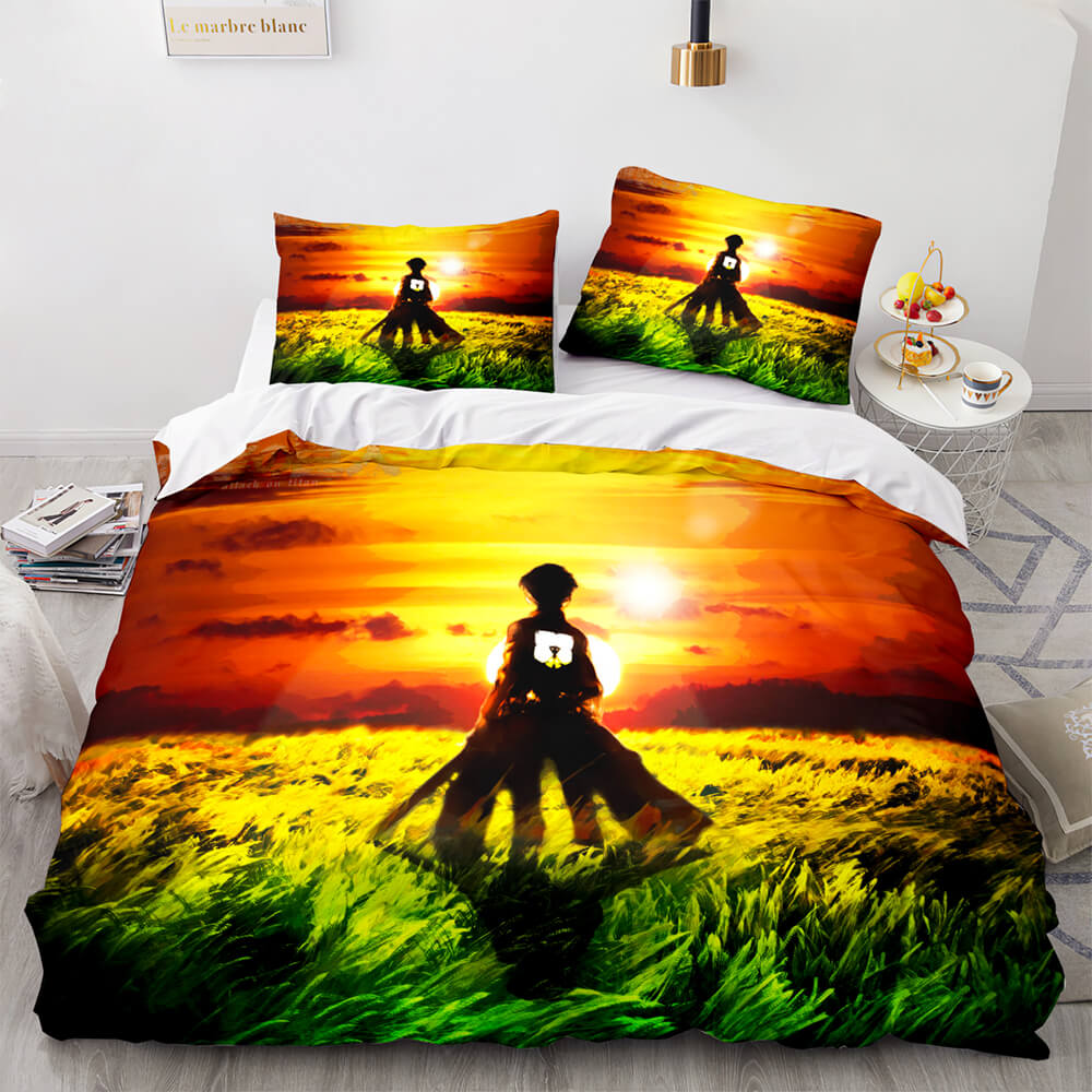 Attack on Titan Cosplay Bedding Sets Quilt Covers (Online Order Only)