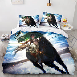 Attack on Titan Cosplay Bedding Sets Quilt Covers (Online Order Only)