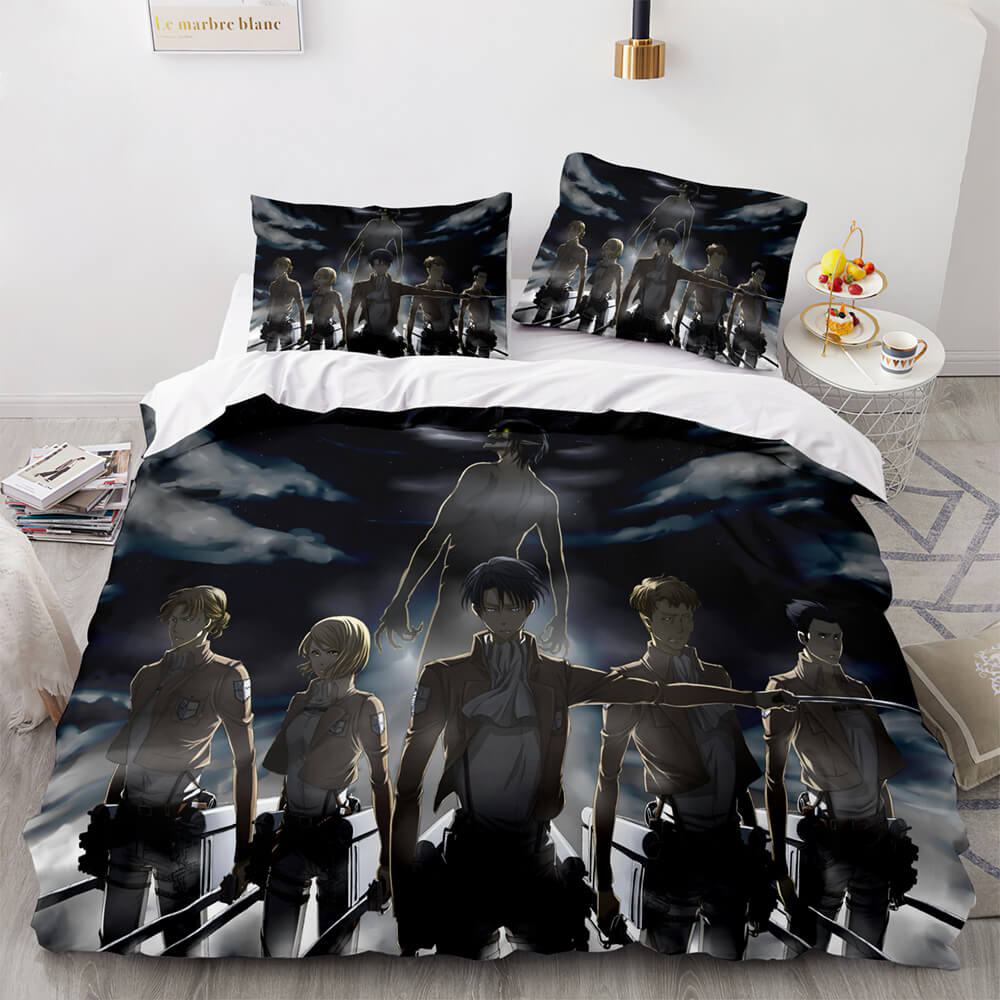 Attack on Titan Cosplay Bedding Sets Quilt Covers (Online Order Only)