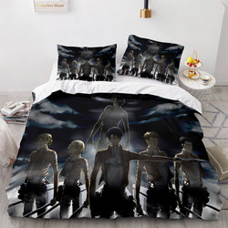 Attack on Titan Cosplay Bedding Sets Quilt Covers (Online Order Only)