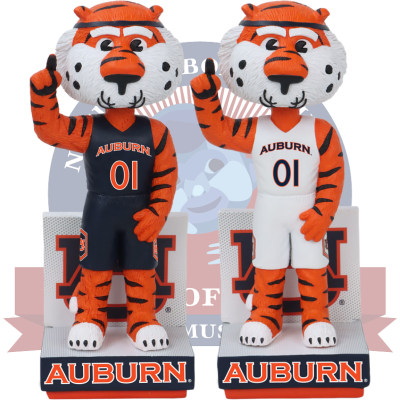 Aubie the Tiger Auburn Tigers Mascot Basketball Jersey Bobbleheads (ONLINE ORDER ONLY)