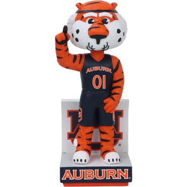 Aubie the Tiger Auburn Tigers Mascot Basketball Jersey Bobbleheads (ONLINE ORDER ONLY)