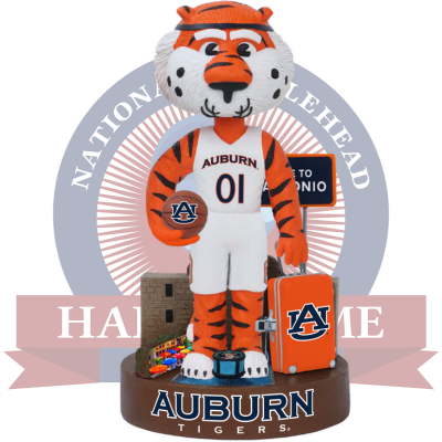 Auburn Tigers Aubie the Tiger Welcome to San Antonio Bobblehead (Presale) (ONLINE ORDER ONLY)