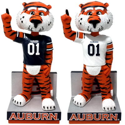 Aubie the Tiger Auburn Tigers Mascot Football Jersey Bobbleheads (ONLINE ORDER ONLY)