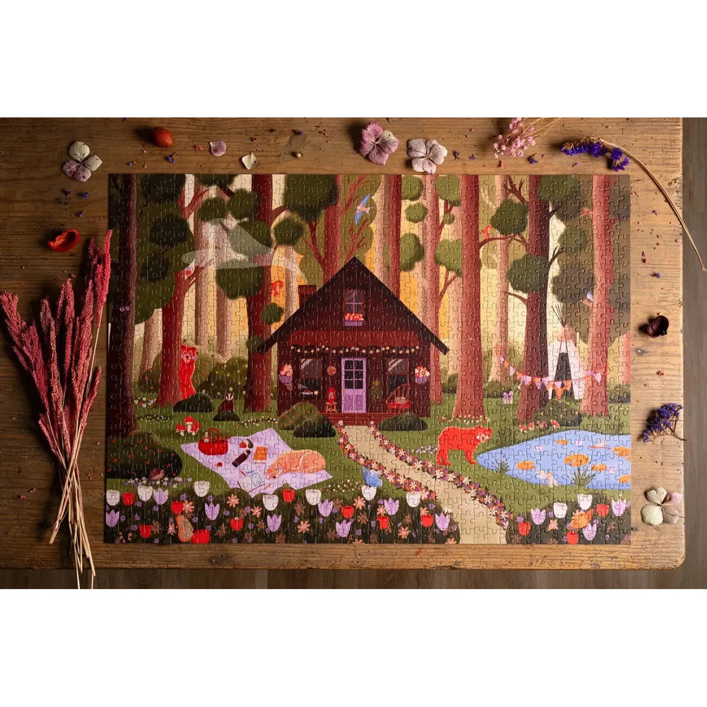 Aurore Des Bois (Dawn of the Woods) 1000 Piece Premium Jigsaw Puzzle Trevell (ONLINE ORDER ONLY)