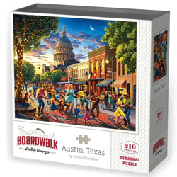 Austin Texas 210 Piece Jigsaw Puzzle Boardwalk (ONLINE ORDER ONLY)
