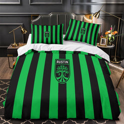 Austin FC Bedding Set Duvet Cover Without Filler (Online Order Only)