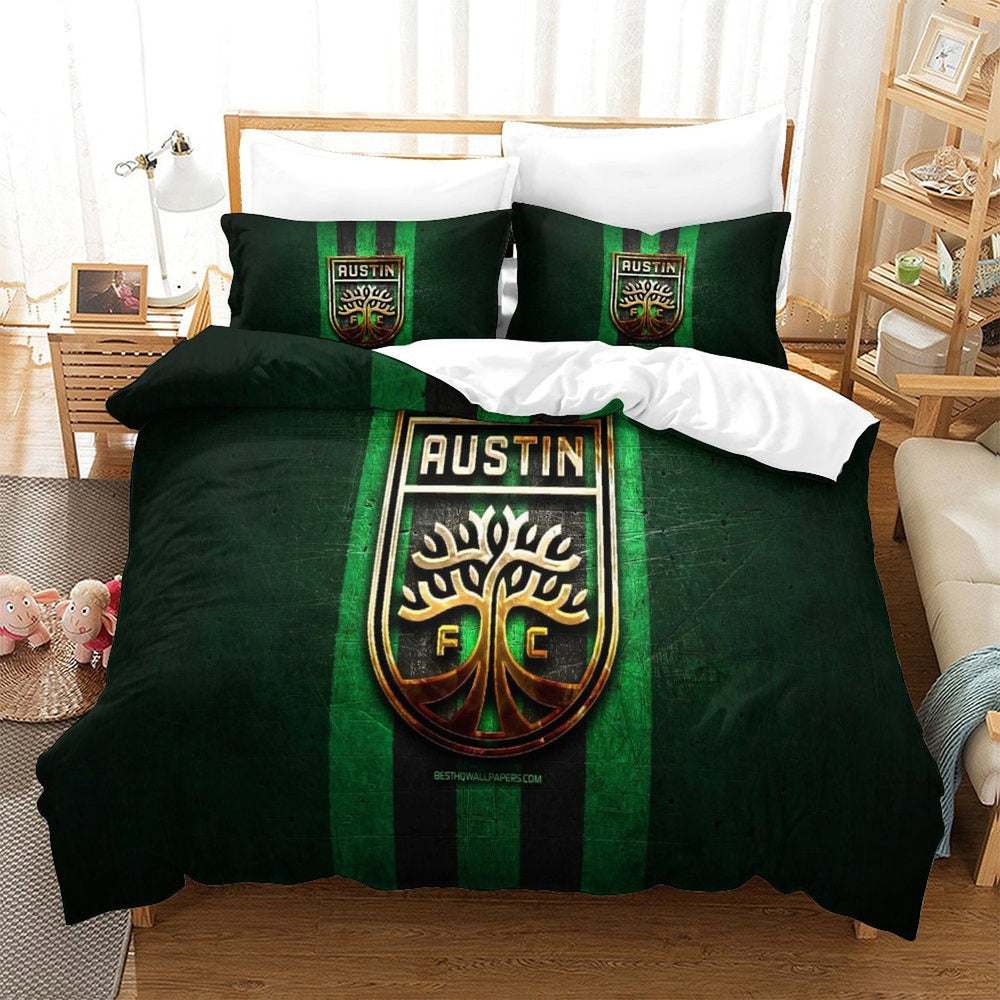 Austin FC Bedding Set Duvet Cover Without Filler (Online Order Only)