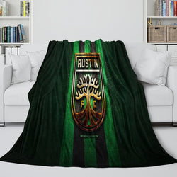 Austin FC Blanket Flannel Fleece Throw Room Decoration (Online Order Only)