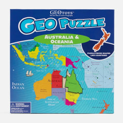 Australia & Oceania GeoPuzzle 70 Piece Jigsaw Puzzle Geotoys (ONLINE ORDER ONLY)