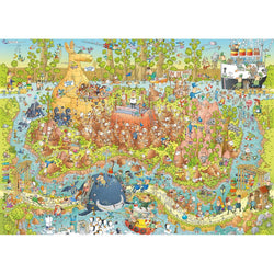 Australian Habitat Funky Zoo 1000 Piece Jigsaw Puzzle Heye (ONLINE ORDER ONLY)