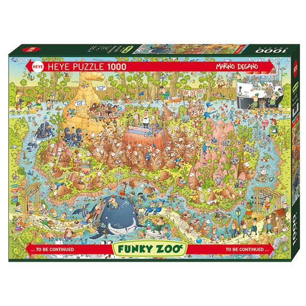 Australian Habitat Funky Zoo 1000 Piece Jigsaw Puzzle Heye (ONLINE ORDER ONLY)