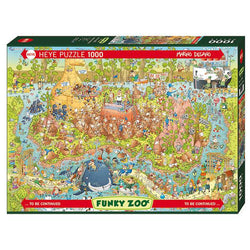 Australian Habitat Funky Zoo 1000 Piece Jigsaw Puzzle Heye (ONLINE ORDER ONLY)