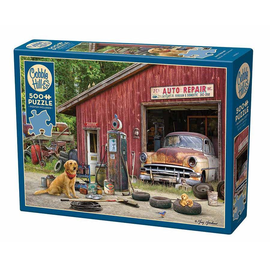 Auto Repair 500 Piece Jigsaw Puzzle Cobble Hill (ONLINE ORDER ONLY)
