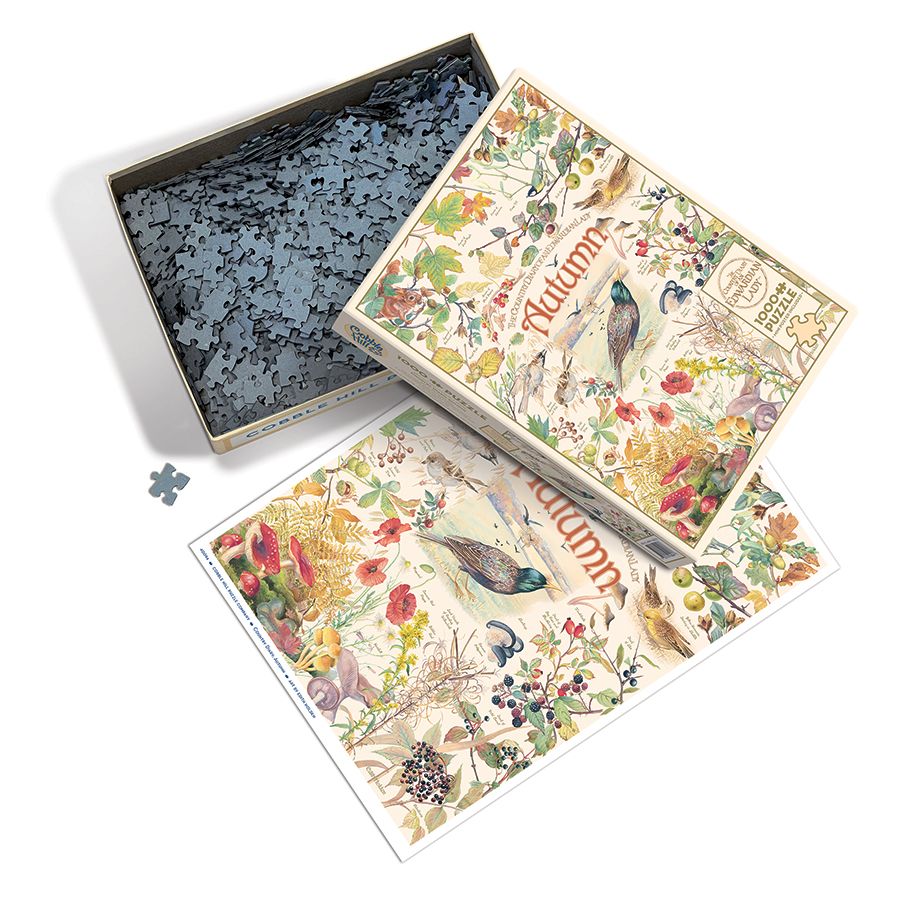 Autumn Country Diary 1000 Piece Jigsaw Puzzle Cobble Hill (ONLINE ORDER ONLY)