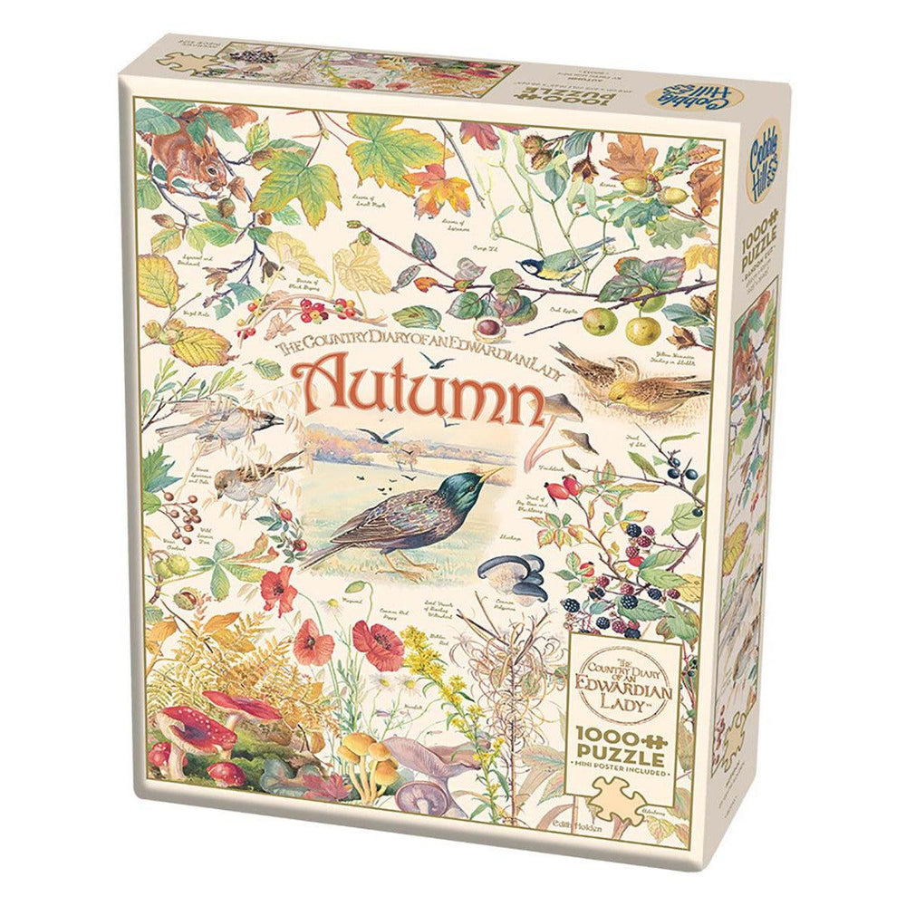 Autumn Country Diary 1000 Piece Jigsaw Puzzle Cobble Hill (ONLINE ORDER ONLY)