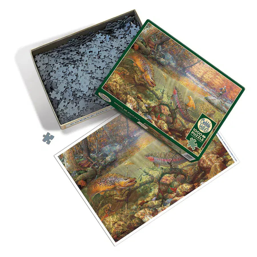 Autumn Dream Day 1000 Piece Jigsaw Puzzle Cobble Hill (ONLINE ORDER ONLY)