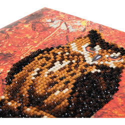 Autumn Owl Crystal Art Card Kit Craft Buddy (ONLINE ORDER ONLY)