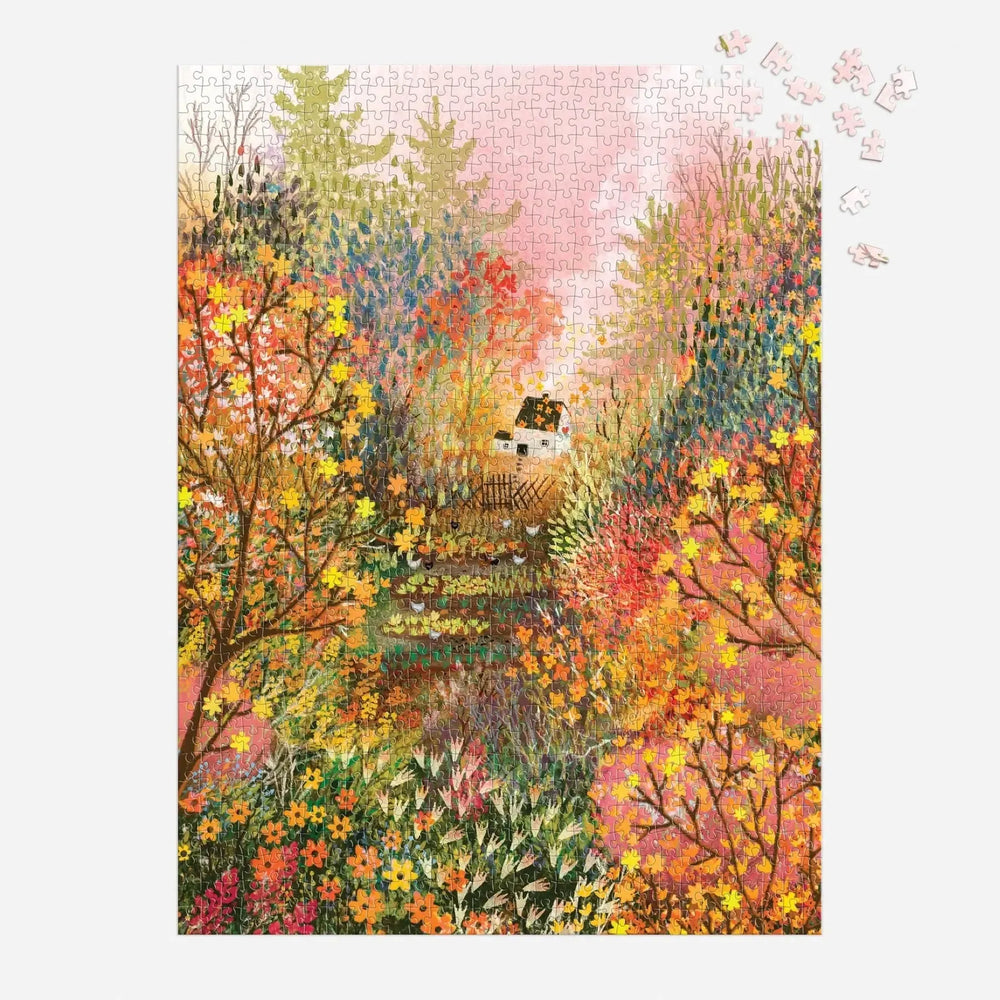 Autumn in the Meadow 1000 Piece Jigsaw Puzzle Galison (ONLINE ORDER ONLY)