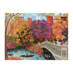 Autumn on Bow Bridge 1000 Piece Jigsaw Puzzle Galison (ONLINE ORDER ONLY)