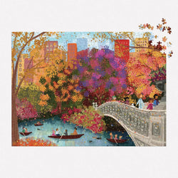 Autumn on Bow Bridge 1000 Piece Jigsaw Puzzle Galison (ONLINE ORDER ONLY)