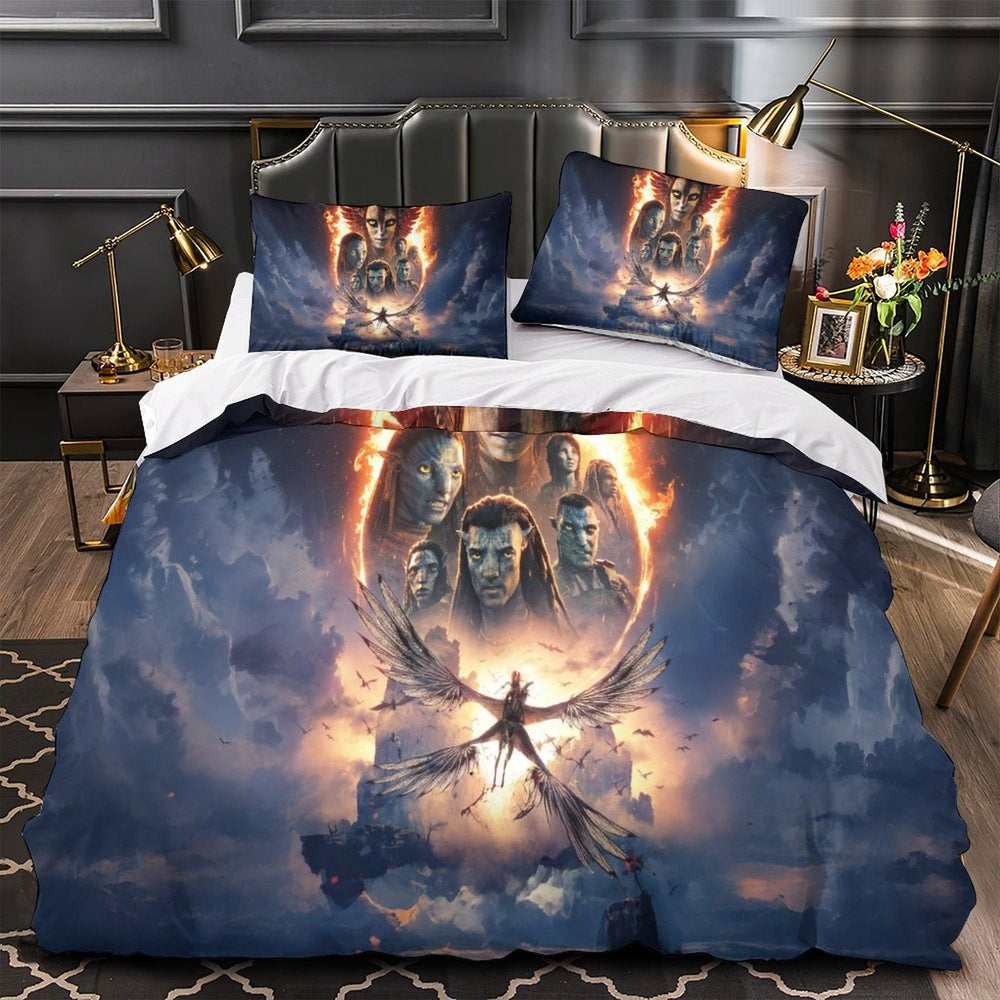 Avatar Fire and Ash Duvet Cover Bedding Set Without Filler