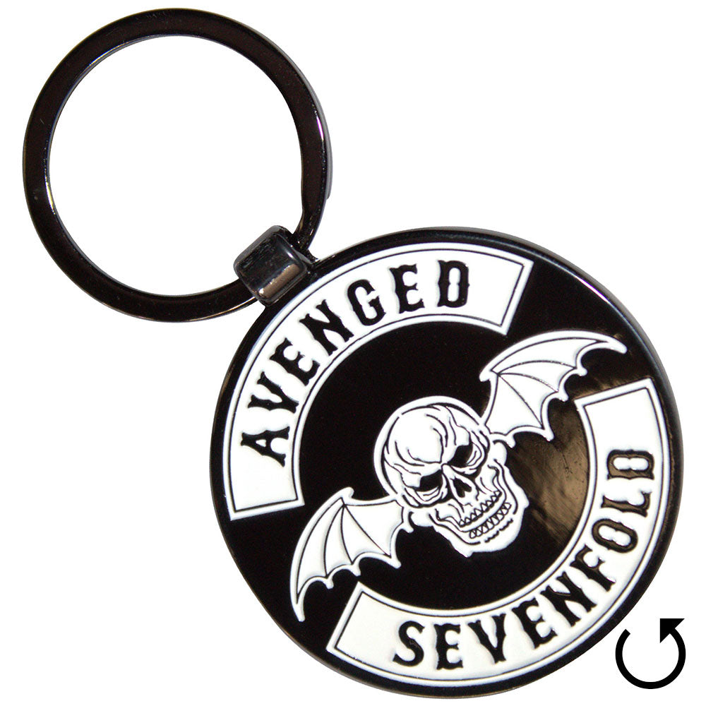 Avenged Sevenfold Keychain: Deathbat Crest (Online Order Only)