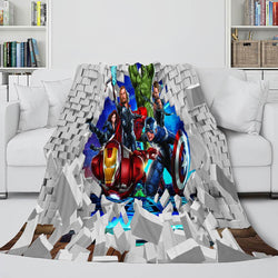 Avengers Flannel Fleece Blanket (Online Order Only)
